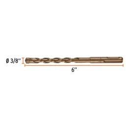  Brocas SDS Plus 3/8" x6" Concreto Truper 11272 6.101695 Brocas SDS Plus 3/8" x6" Concreto Truper 11272

Punta de cruz, tecnolog